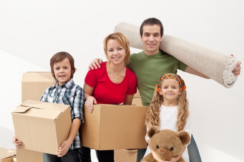 Temporary storage unit use for moving and renovation needs in Creekmouth